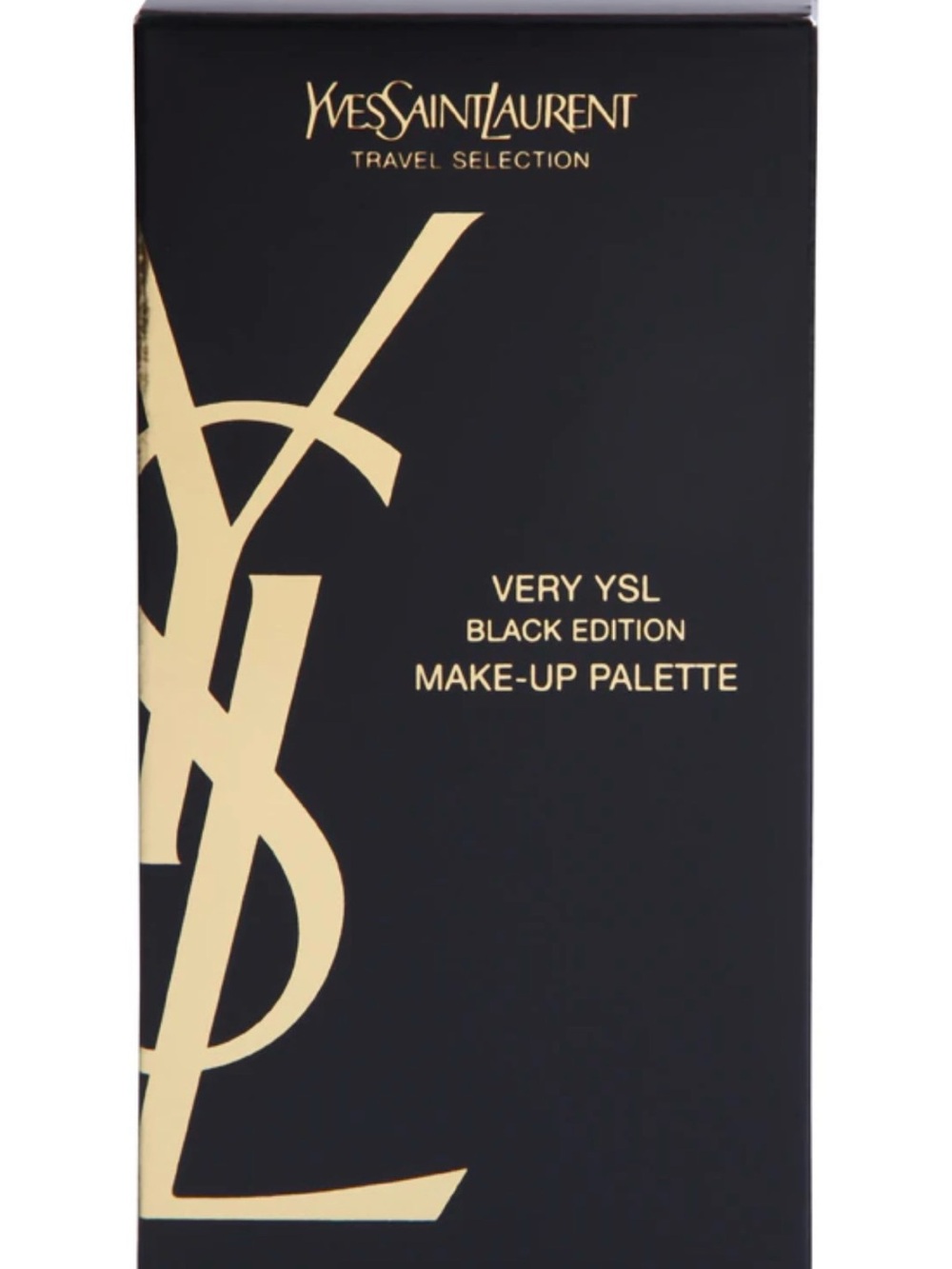 NIB Yves Saint Laurent Eyeshadow Palette — Black & Gold Accents
